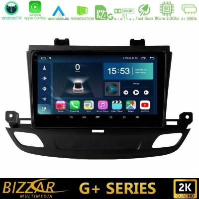 Bizzar G+ Series Opel Insignia 2 2017-2020 8core Android14 6+128GB Navigation Multimedia Tablet 9