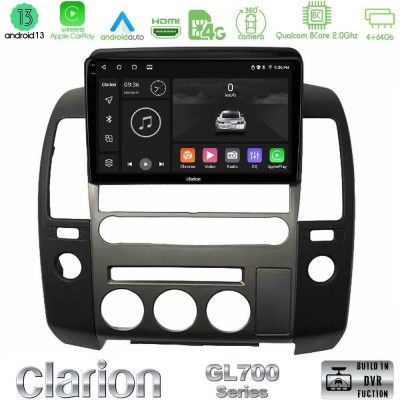 Bizzar 4T Series Nissan Navara / Pathfinder 2006-2012 (με εργ.οθόνη) 4Core Android13 2+32GB Navigation Multimedia Tablet 9