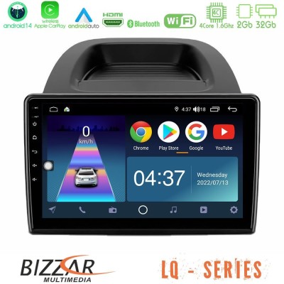 Bizzar LQ Series 4Core Android14 2+32GB Ford Ecosport 2018-2020 Navigation Multimedia Tablet 10