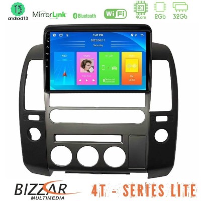 Bizzar 4T Series Nissan Navara / Pathfinder 2006-2012 (με εργ.οθόνη) 4Core Android13 2+32GB Navigation Multimedia Tablet 9