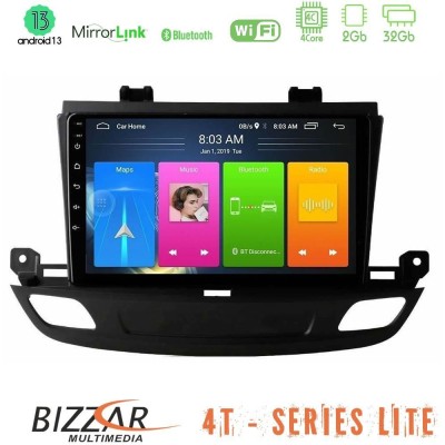 Bizzar 4T Series Opel Insignia 2 2017-2020 4Core Android13 2+32GB Navigation Multimedia Tablet 9
