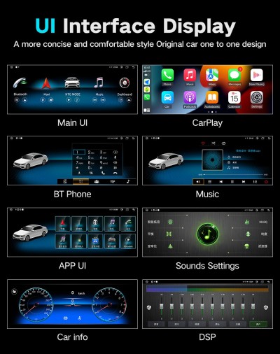 Bizzar Plus Edition Mercedes Vito (W447) 2015-2021 Android13 (8+128GB) Navigation Multimedia 12.3