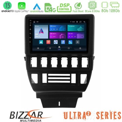 Bizzar 4T Series Lada Niva 1993-2018 4Core Android13 2+32GB Navigation Multimedia Tablet 9