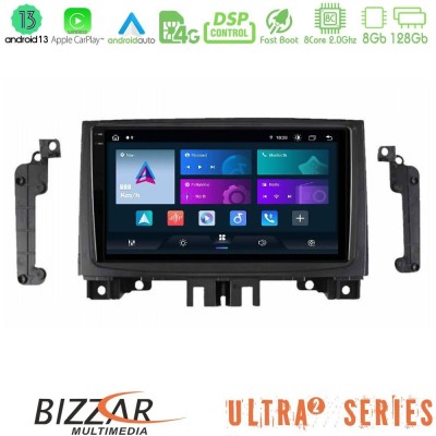 Bizzar 4T Series Mercedes Sprinter/VW Crafter 2006-2018 4Core Android13 2+32GB Navigation Multimedia Tablet 9