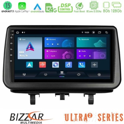 Bizzar 4T Series Opel Meriva B 2010-2017 4Core Android13 2+32GB Navigation Multimedia Tablet 9