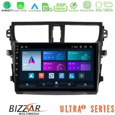 Bizzar 4T Series Suzuki Celerio 2014-2020 4Core Android13 2+32GB Navigation Multimedia Tablet 9