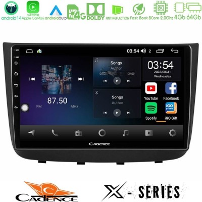 Bizzar 4T Series Mercedes Vito/Viano 2003-2006 4Core Android13 2+32GB Navigation Multimedia Tablet 10