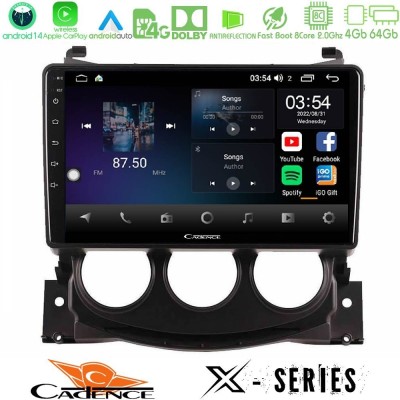 Bizzar 4T Series Nissan 370Z 2009-2013 4Core Android13 2+32GB Navigation Multimedia Tablet 9