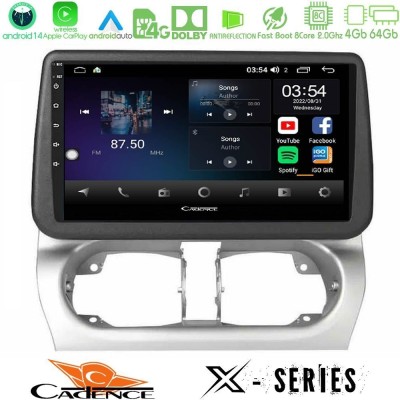 Bizzar 4T Series Opel Corsa C/Combo C 4Core Android13 2+32GB Navigation Multimedia Tablet 9