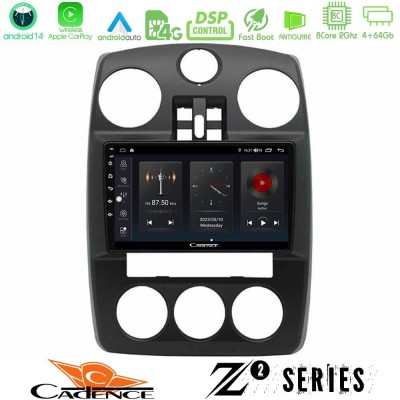 Cadence Z2 Series 8Core Android14 4+64GB  Chrysler PT-Cruiser 2000-2005 Navigation Multimedia Tablet 9