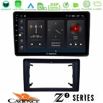 Cadence Z2 Series 8Core Android14 4+64GB  Chrysler / Dodge / Jeep Navigation Multimedia Tablet 10