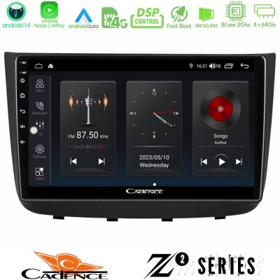 Cadence Z2 Series 8Core Android14 4+64GB  Mercedes Vito/Viano 2003-2006 Navigation Multimedia Tablet 10