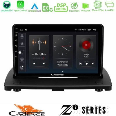 Cadence Z2 Series 8Core Android14 4+64GB  Volvo XC90 2006-2014 Navigation Multimedia Tablet 9