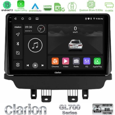 Bizzar 4T Series Peugeot 3008/5008 2017-2023 4Core Android13 2+32GB Navigation Multimedia Tablet 9