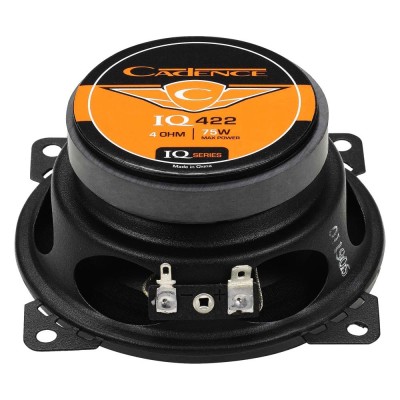 Cadence IQ422 2-Way Coaxial Car Audio Speakers | 30W RMS, 75W Peak Power