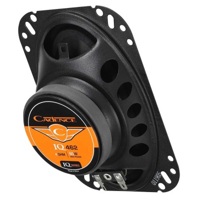 Cadence IQ462GE 2-Way Coaxial Car Audio Speakers | 35W RMS, 80W Peak Power