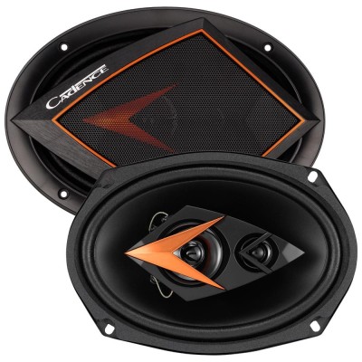 Cadence IQ693 6″x9″ 3-Way Coaxial Car Audio Speakers | 60W RMS, 150W Peak Power