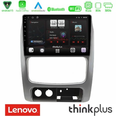 Lenovo Thinkplus Series 4Core Android15 2+32GB Jeep Cherokee (KJ) 2002-2007 Navigation Multimedia Tablet 9″ Με Carplay & Android Auto