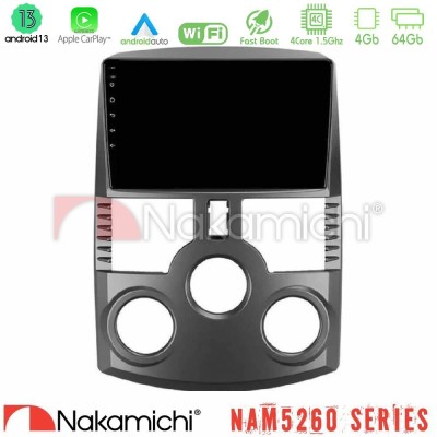 Nakamichi NAM5260 Series 4Core Android13 4+64GB Daihatsu Terios Navigation Multimedia Tablet 9