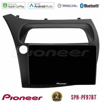 Pioneer SPH-PF97BT Series    Honda CiviC Hatchback 2006-2011 Multimedia Station 9