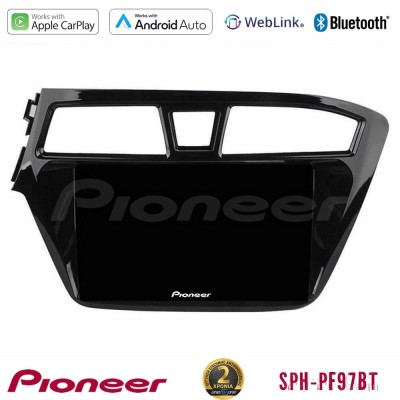 Pioneer SPH-PF97BT Series    Hyundai i20 2014-2018 Multimedia Station 9