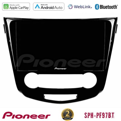 Pioneer SPH-PF97BT Series    Nissan Qashqai J11 (Manual A/C) Multimedia Station 9