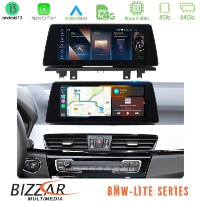 Bizzar Lite Series BMW X1 F48 & Χ2 F39 2017-2022 Android13 8Core (4+64GB) Navigation Multimedia 12.3