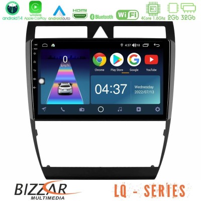 Bizzar LQ Series 4Core Android14 2+32GB Audi A6 (C5) 1997-2004 Navigation Multimedia Tablet 9