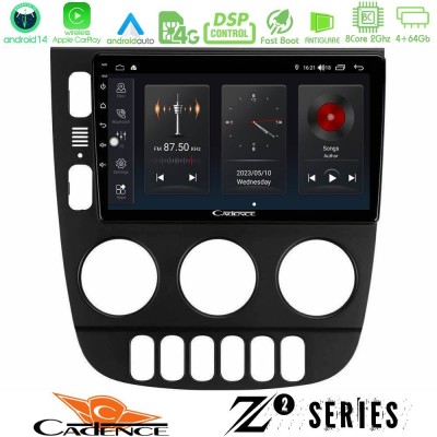 Cadence Z2 Series 8Core Android14 4+64GB  Mercedes ML Class 1998-2005 Navigation Multimedia Tablet 9
