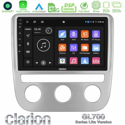 Clarion GL700 Lite Series 8Core Android11 2+32GB VW Scirocco / Eos Navigation Multimedia Tablet 9