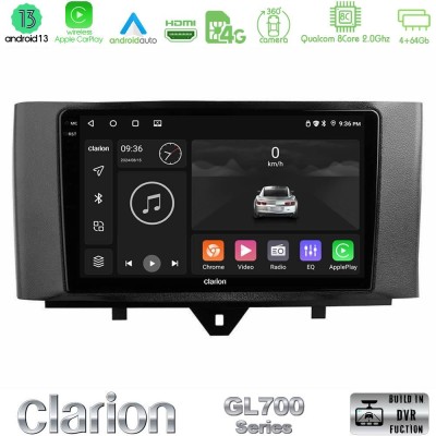 Clarion GL700 Series 8Core Android13 4+64GB Smart 451 Facelift Navigation Multimedia Tablet 9