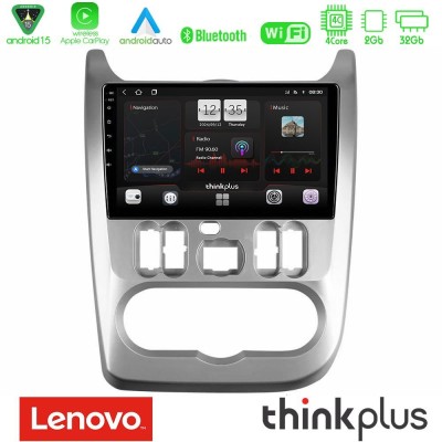 Lenovo Thinkplus Series 4Core Android15 2+32GB  Dacia Duster/Sandero/Logan Navigation Multimedia Tablet 9