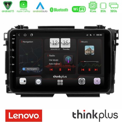 Lenovo Thinkplus Series 4Core Android15 2+32GB  Honda HR-V Navigation Multimedia Tablet 9