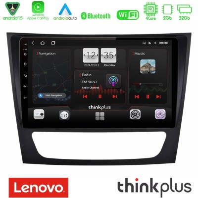 Lenovo Thinkplus Series 4Core Android15 2+32GB  Mercedes E Class / CLS Class Navigation Multimedia Tablet 9