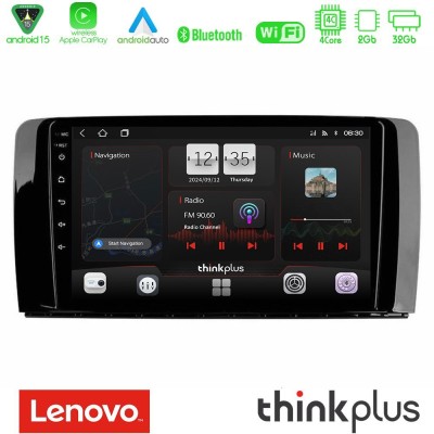 Lenovo Thinkplus Series 4Core Android15 2+32GB  Mercedes R Class Navigation Multimedia Tablet 9