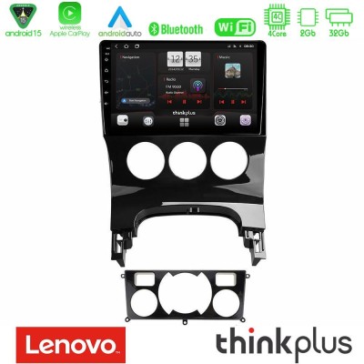 Lenovo Thinkplus Series 4Core Android15 2+32GB  Peugeot 3008 AUTO A/C Navigation Multimedia Tablet 9