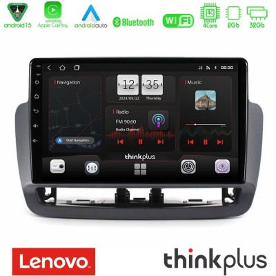 Lenovo Thinkplus Series 4Core Android15 2+32GB  Seat Ibiza 2012-2015 Navigation Multimedia Tablet 9