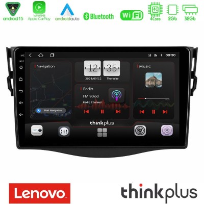 Lenovo Thinkplus Series 4Core Android15 2+32GB  Toyota RAV4 Navigation Multimedia Tablet 9