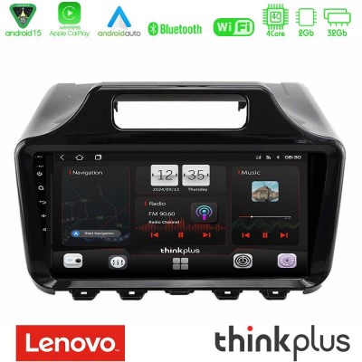 Lenovo Thinkplus Series 4Core Android15 2+32GB  Toyota iQ 2008 – 2015 Navigation Multimedia Tablet 9