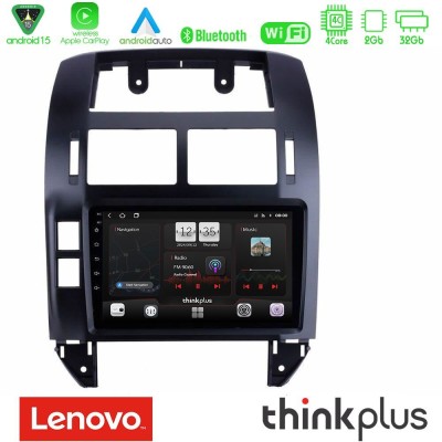 Lenovo Thinkplus Series 4Core Android15 2+32GB  VW Polo 2002-2009 Navigation Multimedia Tablet 9