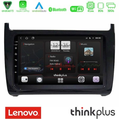 Lenovo Thinkplus Series 4Core Android15 2+32GB  Vw Polo Navigation Multimedia Tablet 9