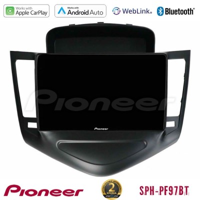 Pioneer SPH-PF97BT Series Chevrolet Cruze 2009-2012 Multimedia Station 9