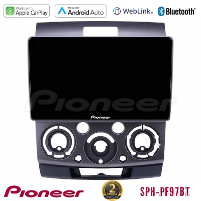 Pioneer SPH-PF97BT Series    Ford Ranger/Mazda BT50 Multimedia Station 9