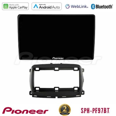 Pioneer SPH-PF97BT Series     Fiat 500 2016> Multimedia Station 9