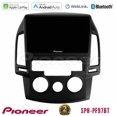 Pioneer SPH-PF97BT Series    Hyundai i30 2007-2012 Manual A/C Multimedia Station 9