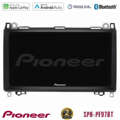Pioneer SPH-PF97BT Series    Mercedes A/B/Vito/Sprinter Class Multimedia Station 9