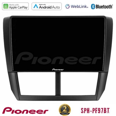 Pioneer SPH-PF97BT Series    Subaru Forester Multimedia Station 9