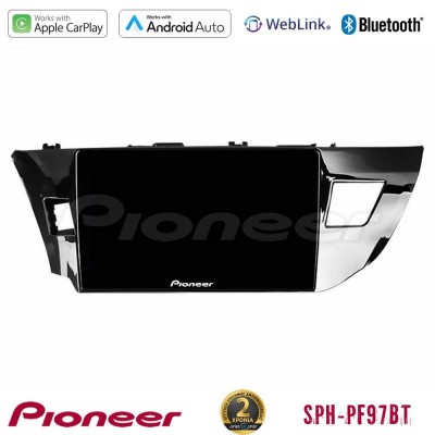 Pioneer SPH-PF97BT Series    Toyota Corolla 2014-2016 Multimedia Station 9