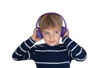 SOUNDFORM KIDS HEADPHONES USB-C, PURPLE