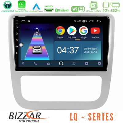 Bizzar LQ Series 4Core Android14 2+32GB VW Scirocco / Eos Navigation Multimedia Tablet 9